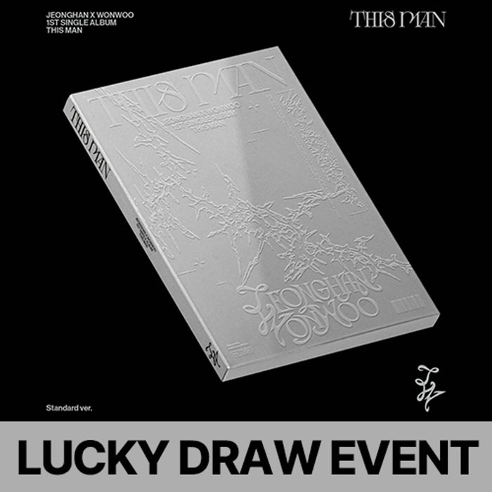 JEONGHAN X WONWOO (SEVENTEEN) - THIS MAN (PHOTOBOOK VER.) LUCKY DRAW (BDM)