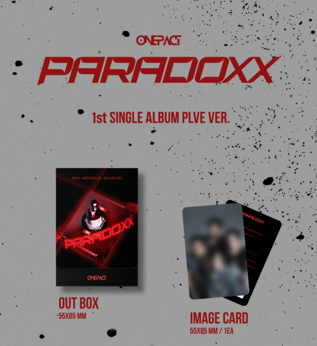 ONE PACT - PARADOXX (1ST SINGLE ALBUM) PLVE VER.