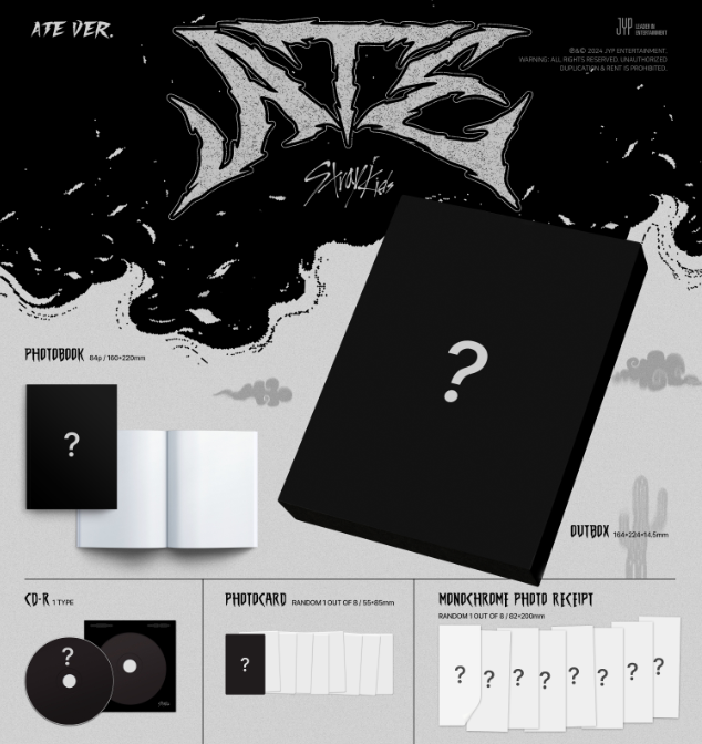 STRAY KIDS - ATE (9TH MINI ALBUM) ATE VER. (LIMITED)