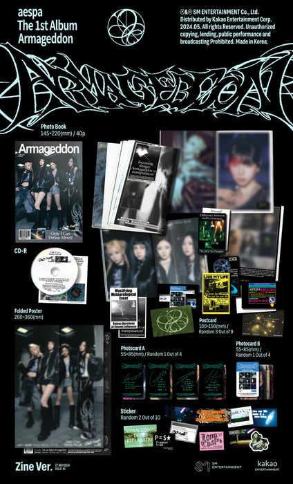 AESPA - ARMAGEDDON (THE 1ST ALBUM) ZINE VER.