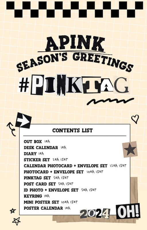 APINK - 2024 SEASON'S GREETINGS (#PINKTAG) Nolae