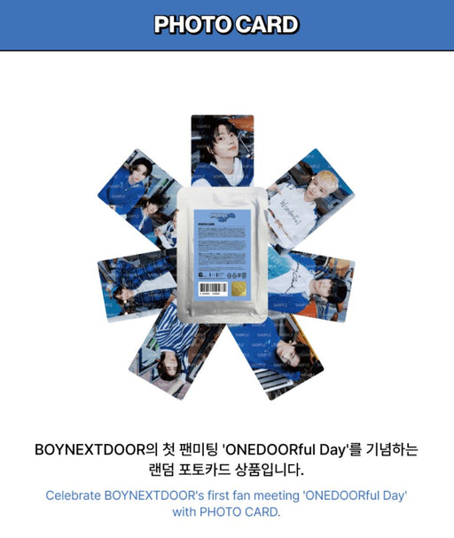 BOYNEXTDOOR - 2024 FAN MEETING 'ONEDOORful Day' MD Nolae