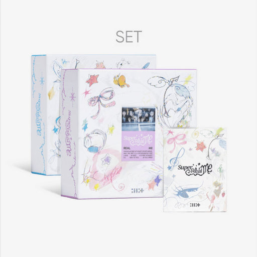 ILLIT - SUPER REAL ME (1ST MINI ALBUM) SET + Weverse Gift Nolae