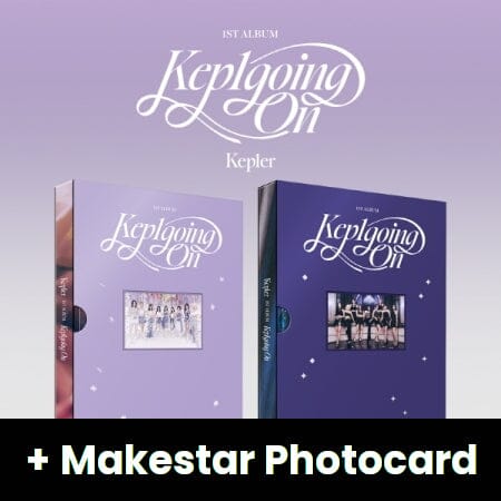 KEP1ER - KEP1GOING ON (1ST ALBUM) + Makestar Photocard Nolae