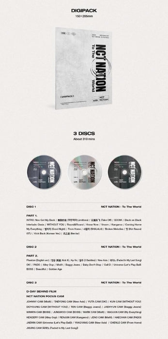 NCT - NCT NATION : TO THE WORLD CONCERT 2023 (DVD, BLU-RAY & SMTOWN CODE) Nolae