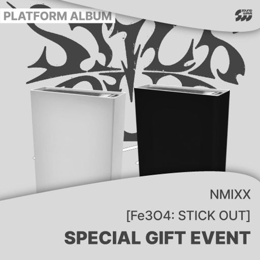 NMIXX - FE3O4: STICK OUT (3RD EP) PLATFORM ALBUM NEMO VER. + Soundwave Photocard Nolae