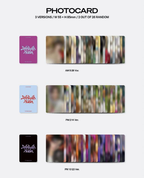 SEVENTEEN - SEVENTEENTH HEAVEN (11TH MINI ALBUM) + Soundwave Bookmark Nolae