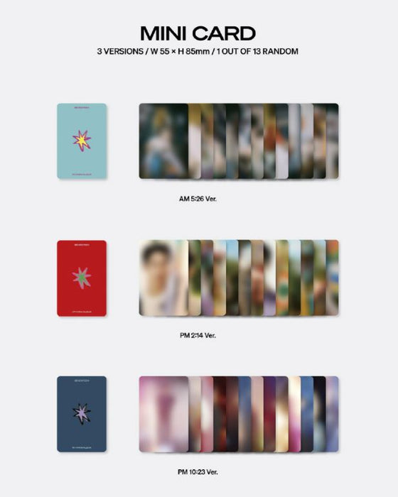 SEVENTEEN - SEVENTEENTH HEAVEN (11TH MINI ALBUM) + Soundwave Bookmark Nolae