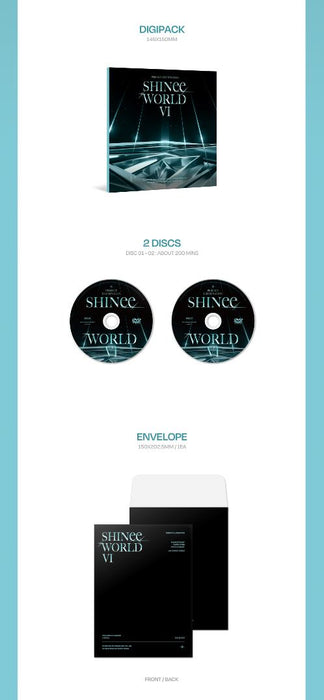 SHINEE - SHINEE WORLD VI 'PERFECT ILLUMINATION' IN SEOUL (DVD & BLU-RAY) Nolae