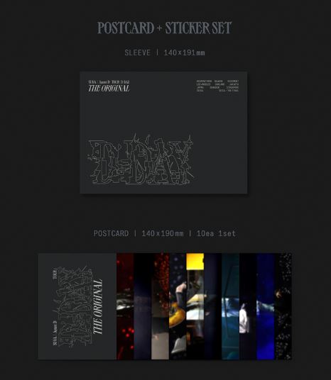 SUGA (BTS) - AGUST D TOUR 'D-DAY' THE ORIGINAL + Apple Music Photocard Nolae
