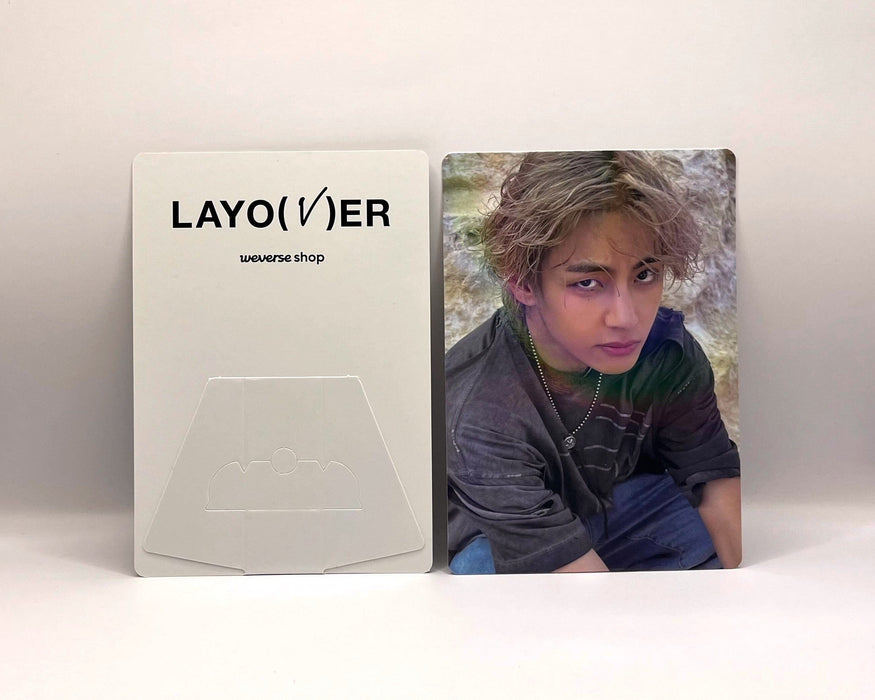 V (BTS) - LAYOVER (1ST SOLO ALBUM) - Weverse Postcard Nolae