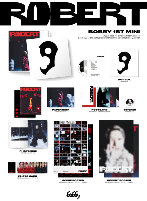 BOBBY - ROBERT (1ST MINI ALBUM) Nolae Kpop