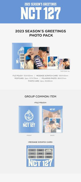 NCT 127 - 2023 SEASON'S GREETINGS PHOTO PACK Nolae Kpop