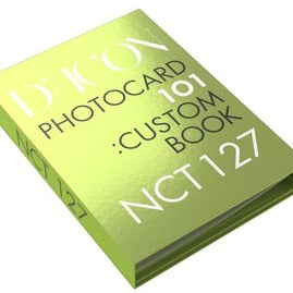 NCT 127 - D'ICON Photocard 101: Custom Book Nolae Kpop