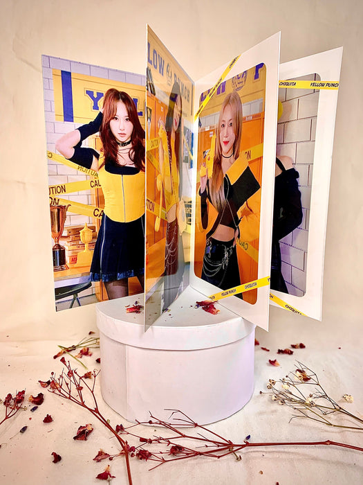 ROCKET PUNCH - YELLOW PUNCH Accordeon Book Nolae Kpop